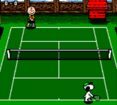 Snoopy Tennis cover