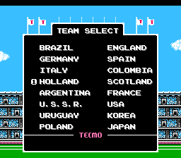 Tecmo World Cup Soccer cover