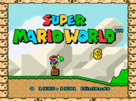 Super Mario World cover