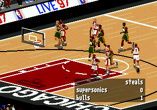 NBA Live 97 cover