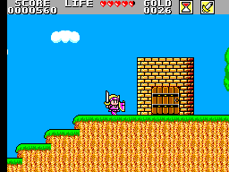 Wonder Boy in Monster Land cover