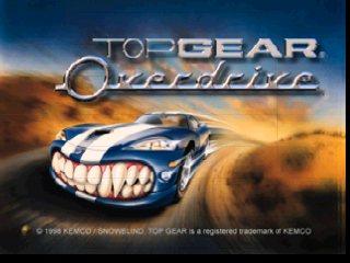 Top Gear Overdrive cover